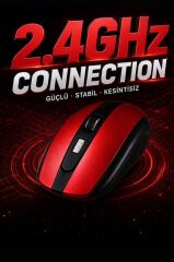 Mouse Optik Kablosuz Fare TM08 Mavi