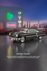 Bluetooth Hoparlör Retro Klasik Araba Tasarımlı 10W FM USB Selfie Speaker D85 Siyah