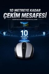 Mouse Yan Tuşlu Optik Kablosuz Fare TM08 Gümüş