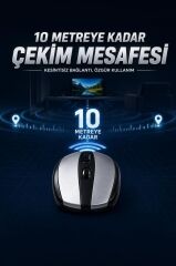 Mouse Optik Kablosuz Fare TM08 Gümüş