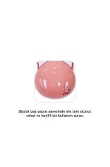 Kablosuz Tavşan Kulaklı Sessiz Mouse 1200 DPI Optik Kablosuz Fare Torima TM-21 Pembe