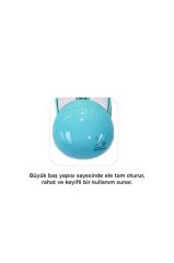 Kablosuz Tavşan Kulaklı Sessiz Mouse 1200 DPI Optik Kablosuz Fare Torima TM-21 Mavi