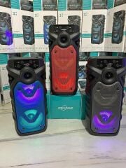 Torima GTS-1560 Taşınabilir Rgb Ledli Bluetooth Hoparlör Usb-Tf Siyah