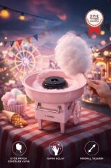 Torima Ev Tipi Pamuk Şeker Makinesi TCCM01 Pembe