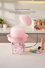 Torima Ev Tipi Pamuk Şeker Makinesi TCCM01 Pembe