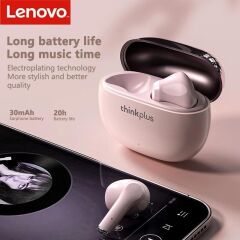 Lenovo X15Pro Bluetooth 5.1 Kablosuz Bluetooth Kulaklık Pembe
