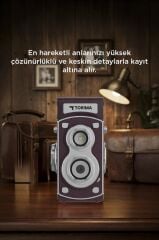 Mini Retro Dijital Fotoğraf Makinesi Video Kamera 1080P CMR44 Mor