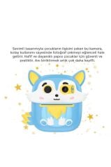 Dijital Fotoğraf Makineleri Çocuk Termal Resim Kağıt Baskılı Yazıcı Kamera Video Makinesi CMR20 Mavi