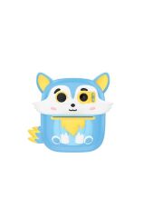 Dijital Fotoğraf Makineleri Çocuk Termal Resim Kağıt Baskılı Yazıcı Kamera Video Makinesi CMR20 Mavi