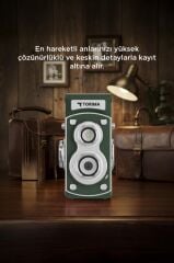 Mini Retro Dijital Fotoğraf Makinesi Video Kamera 1080P CMR44 Yeşil