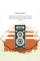 Mini Retro Dijital Fotoğraf Makinesi Video Kamera 1080P CMR44 Yeşil