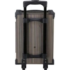 Bluetooth Hoparlör Mikrofonlu Kumandalı Işıklı Speaker LT-910 Siyah