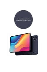 Android Tablet Kalem Klavye Mouse Full Set SIM Kartlı BTK Kayıtlı 10.1 İnç T17 Pro Max Koyu Mavi