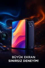 Android Tablet Kalem Klavye Mouse Full Set SIM Kartlı BTK Kayıtlı 10.1 İnç T17 Pro Max Koyu Mavi