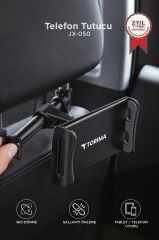 Telefon Tutucu Ayarlanabilir Arka Koltuk Oto Aksesuarları JX050 Siyah