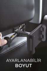 Telefon Tutucu Ayarlanabilir Arka Koltuk Oto Aksesuarları JX050 Siyah