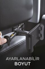 Telefon Tutucu Ayarlanabilir Arka Koltuk Oto Aksesuarları JX050 Siyah