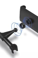 Torima JX-050 Siyah Ayarlanabilir Arka Koltuk Telefon Tablet Tutucu